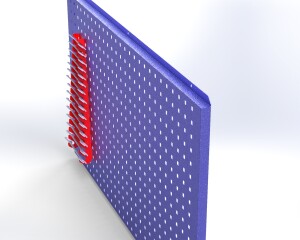 2 in 1 Tool Organizer Panel CNC DXF files for plasma cutting | Workshop Wall Organizer, Tool Holder, Garage Storage | Digital Download - Image 3