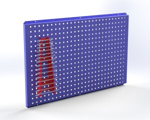 2 in 1 Tool Organizer Panel CNC DXF files for plasma cutting | Workshop Wall Organizer, Tool Holder, Garage Storage | Digital Download - Image 6