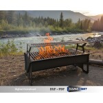 Camping Mangal & Barbecue Fire Pit BBQ Gifts CNC DXF files for plasma cutting Digital Download