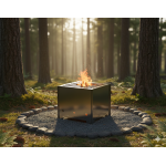 Collapsible Portable Camping Fire Pit & BBQ Grill Cnc DXF files for plasma cutting | Digital Download - Image 2