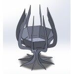 Modern Outdoor Fire Pit Plans CNC DXF files for plasma Digital Download - Image 3