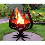 Modern Outdoor Fire Pit Plans CNC DXF files for plasma Digital Download - Image 5