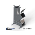 Portable Rocket Stove | Outdoor Camping Wood Burner | CNC DXF files for plasma cutting | Digital Download
