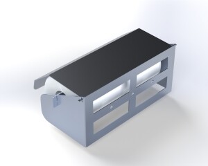 4 in 1 Metal Pegboard Organizer DXF | Workshop Tool Wall | Cnc DXF files for plasma cutting |Digital Download - Image 5