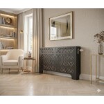 Modern Radiator Cover Panel DXF | Metal Radiator Cabinet Design | Cnc Laser Cut DXF Pdf | Sloped Roof Design | Digital Download - Image 3