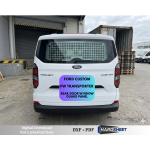 Rear Door Window Guard for VW Transporter Ford Custom Metal Panel Anti-Theft Protection CNC DXF files for plasma Digital Download