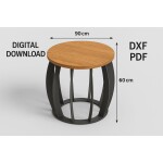 Industrial Metal Table