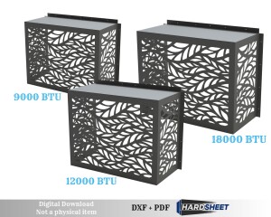 AC COVER PANEL DXF HARDSHEET