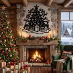 Christmas Tree Presents DXF SVG Holiday Laser Cut Decor - Image 4